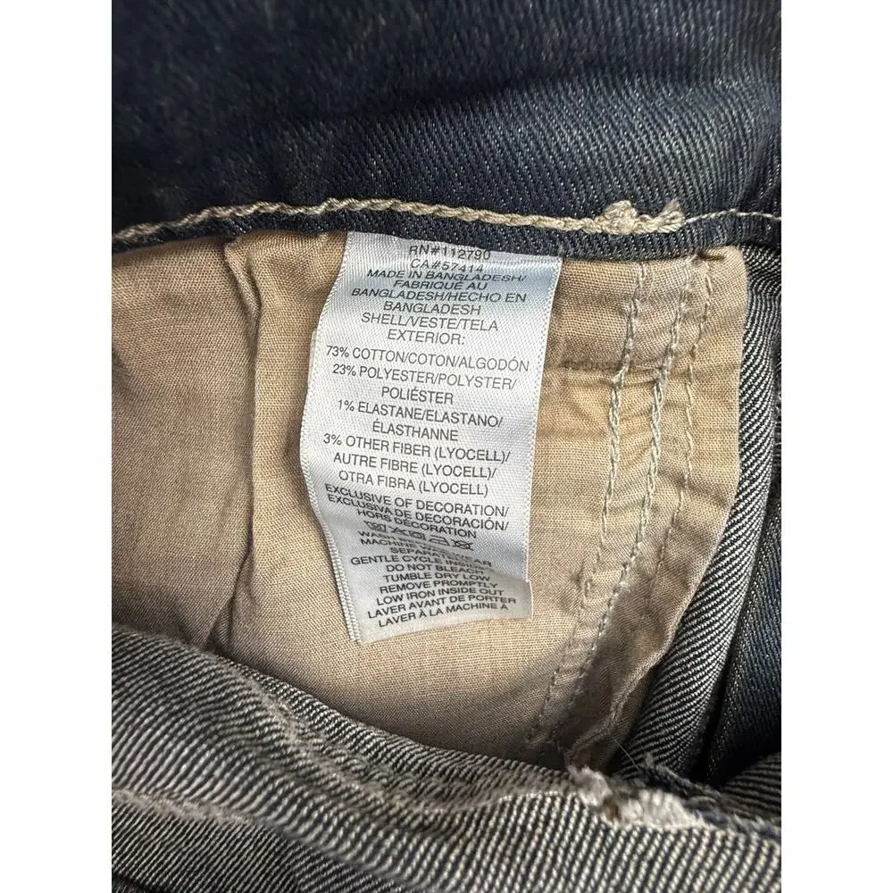TRUE RELIGION MEN'S BLACK GENO RELAXED SLIM SZ 36 NWT